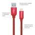 Кабель Lihgtning ColorWay USB-Lihgtning, 1м Red (CW-CBUL004-RD)