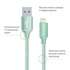 Кабель Lightning ColorWay USB-Lihgtning, 1м Mint (CW-CBUL004-MT)