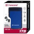 Зовнішній жорсткий диск HDD Transcend 1TB USB3.0 2.5" StoreJet 25Н3 (TS1TSJ25H3B) Blue