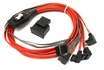 Кабель SATA SAS-SFF-8087 Male -> 4xSATA Female, длина 0.75m
