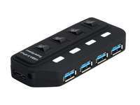 Концентратор USB Lapara 4 порта USB 3.0 (LA-USB305)
