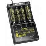 Зарядний пристрій для акумуляторів Liitokala Lii-500s, 4 канала, Ni-Mh/Li-ion, 220V/12V, Powerbank, Test, LCD