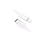 Кабель Lightning ColorWay USB Type-C-Lightning, 3.0А, 1м, White (CW-CBPDCL032-WH)