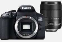 Цифр. фотокамера дзеркальна  Canon EOS 850D kit 18-135 IS nano USM Black 3925C021