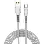 Кабель USB Colorway USB - MicroUSB (line-drawing ) 2.4А 1м білий