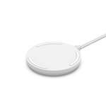 Зарядний пристрій USB Belkin Pad Wireless Charging Qi, 10W, white (WIA001VFWH)