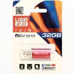 Флешка  Mibrand 32GB Cougar USB 2.0 Red (MI2.0/CU32P1R)