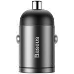 Автомобільний зарядний пристрій  Baseus Tiny Star Mini PPS Quick Charger Suit + Type-C To Lightning 18W Cable Gray (TZVCHX-0G)