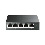 Комутатор TP-Link TL-SG1005LP (1хGE, 4xGE PoE+, max PoE 40W)