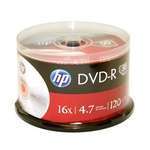 Диск DVD-R DVD-R HP (69317 /DME00025WIP-3) 4.7GB 16x, шпиндель, 50 шт
