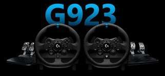 Кермо  Logitech G923 for PS4 and PC Black (941-000149)