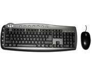 Комплект  (клавиатура + миша)  HQ-Tech KM-348 USB Grey Multimedia (комплект клавиатура + мышь)