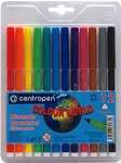 Фломастери Centropen 7550/12 COLOUR WORLD, 12 colors (7550/12 ТП)