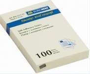 Папір для нотаток Buromax with adhesive layer 51х76мм, 100sheets, yellow (BM.2311-01)