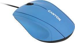 Мишка  Canyon M-05 Light Blue (CNE-CMS05BX) USB