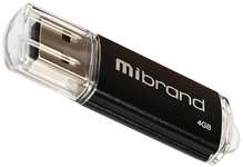 Флешка 4Gb USB 2.0 Mibrand Cougar (MI2.0/CU4P1B) Black