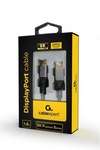 Кабель  Cablexpert (CC-DP8K-6) DisplayPort-DisplayPort v1.4, 1.8м, чорний