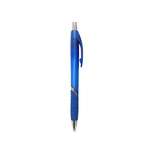 Ручка кулькова  автоматична 0,7 мм, з грипом, синя, уп. 12 шт H-Tone (JJ20163)