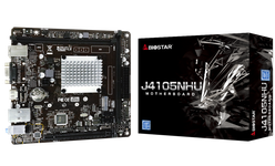 Материнська плата  Biostar J4105NHU Intel J4105, Mini-ITX, GbE LAN, 7.1-CH Audio J4105NHU