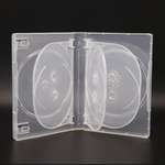 Коробка під CD/DVD диск на 2шт, SLIM CASE 10 мм, прозора
