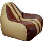 Крісло-груша ПРИМТЕКС ПЛЮС Simba H-2201/H-002 M Beige-Brown (Simba H-2201/H-002 M Beige-Brown)