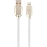Кабель Lightning 1m USB 2.0 / Lightning Cablexpert преміум White (CC-USB2R-AMLM-1M-W)