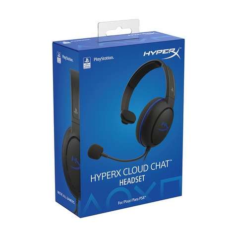 Гарнітура HyperX Cloud Chat Headset for PS4 HX-HSCCHS-BK/EM