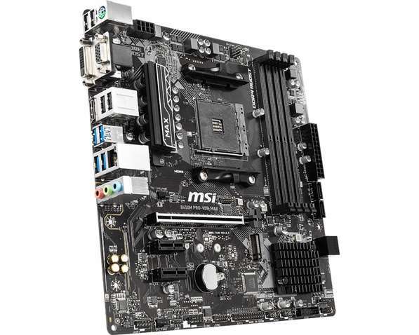 Материнська плата MSI B450M Pro-VDH Max Socket AM4