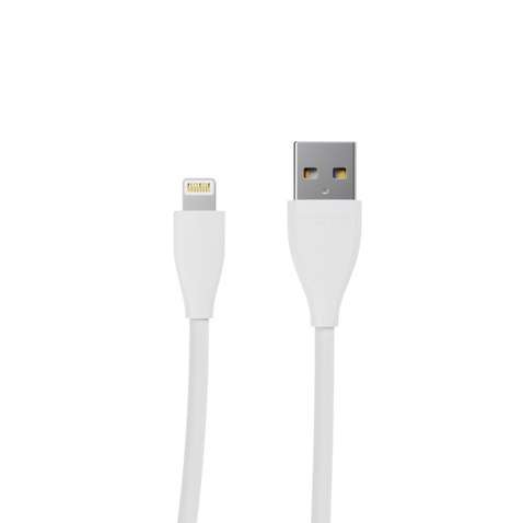 Кабель Lightning 1m USB 2.0 / Lightning Maxxter преміум White