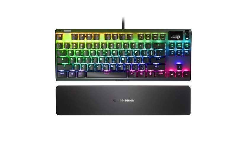 Клавіатура SteelSeries Apex 7 TKL Red Switch (64646) Black USB