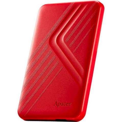 Зовнішній жорсткий диск Apacer 1TB USB 3.1 2.5" AC236 (AP1TBAC236R-1) Red