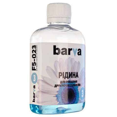 Рідина для чищення BARVA №3 ДЛЯ CANON/EPSON/HP/LEXMARK Пігментні 90 г (F5-023)