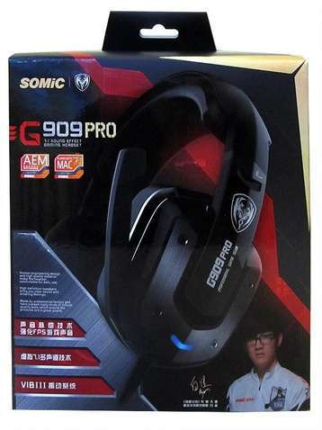 Гарнітура Somic G909 Pro Black (9590010164)