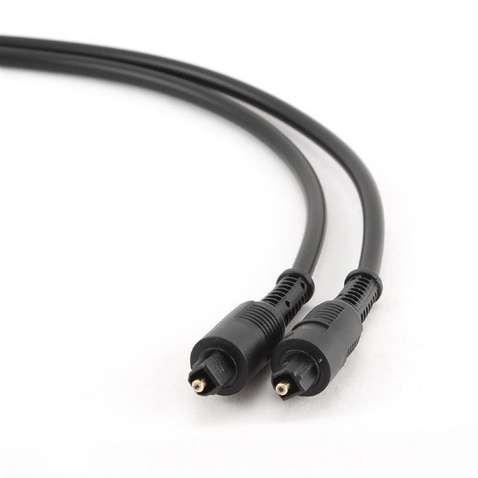 Аудіокабель Cablexpert (CC-OPT-2M) Toslink, 2м, Black