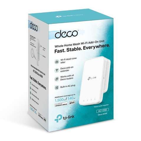 Підсилювач Wi-Fi сигналу TP-Link Deco M3W (AC1200, MESH)