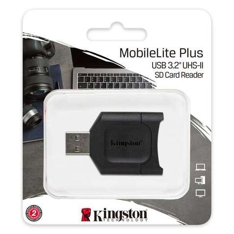 Кардрiдер  Kingston USB 3.1 SDHC/SDXC UHS-II MobileLite Plus MLP