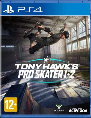 Гра  Sony Playstation 4 Tony Hawk's Pro Skater 1+2 PS4 (88473EN)