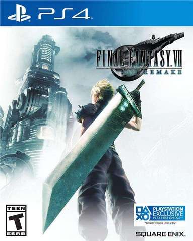 Гра  SONY FINAL FANTASY VII REMAKE [PS4) (0084520)