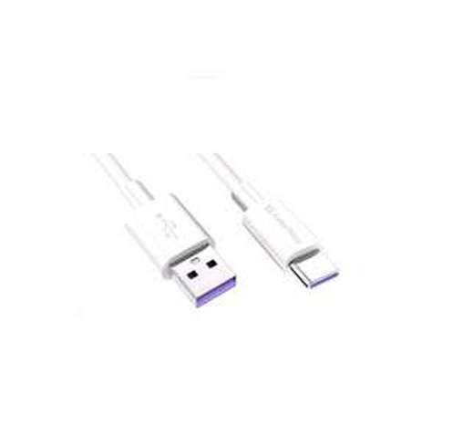 Кабель USB ColorWay USB-USB Type-C, 5.0А, 1м, White (CW-CBUC019-WH)