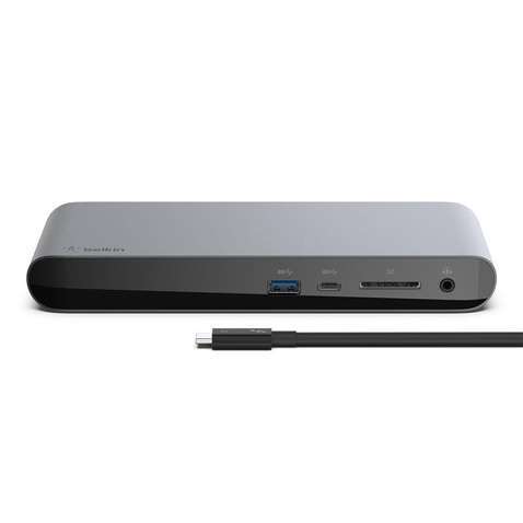 Док-станція Belkin Thunderbolt 3 Dock Pro, 0.8m cable for Mac & PC (F4U097VF)