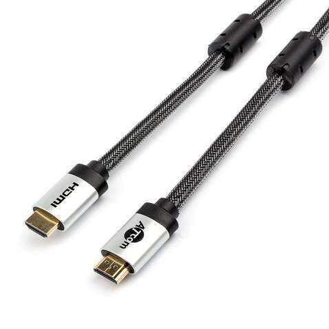 Кабель HDMI ATcom Premium Series (23781) V2.1 4K HDMI to HDMI 1.0m