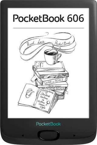 Електронна книга PocketBook 606, Black PB606-E-CIS