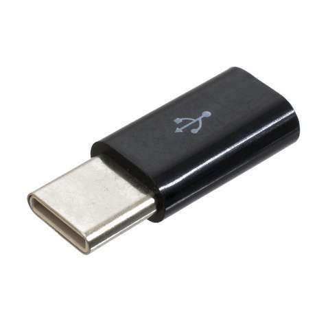 Адаптер Cablexpert Micro USB to Type-C PATRON (PN-MIC-TYPE-C) BLACK