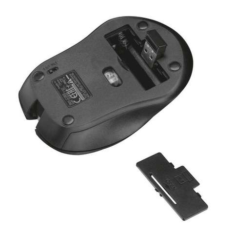 Миша  Trust Mydo Silent wireless mouse black (21869)