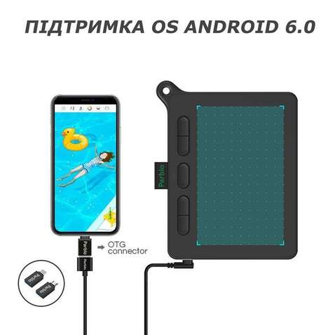 Графічний планшет Parblo Ninos S Black (NINOSS)