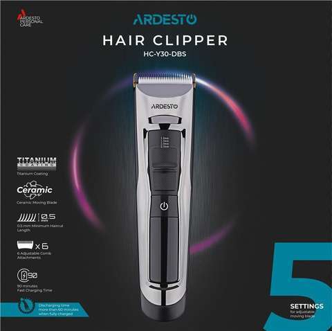 Машинка для стрижки Ardesto HC-Y30-DBS