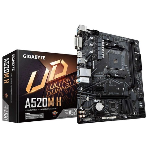 Mатеринська плата GIGABYTE A520M H