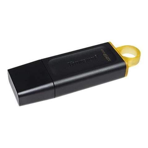 Флешка  USB3.2 128GB Kingston DataTraveler Exodia Black/Yellow