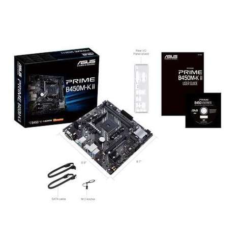 Материнська плата Asus Prime B450M-K II Socket AM4