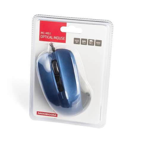 Миша  Modecom MC-M9.1 (M-MC-00M9.1-140) Black/Blue USB